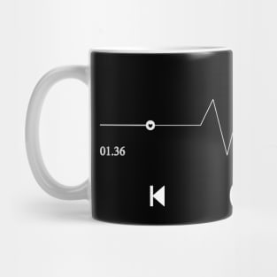 MUSIC IS MY LIFE ECG Mug